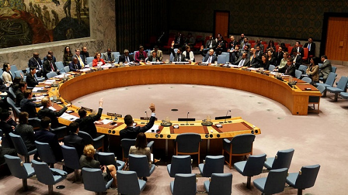 مجلس الأمن الدولي باستثناء واشنطن يرفض 