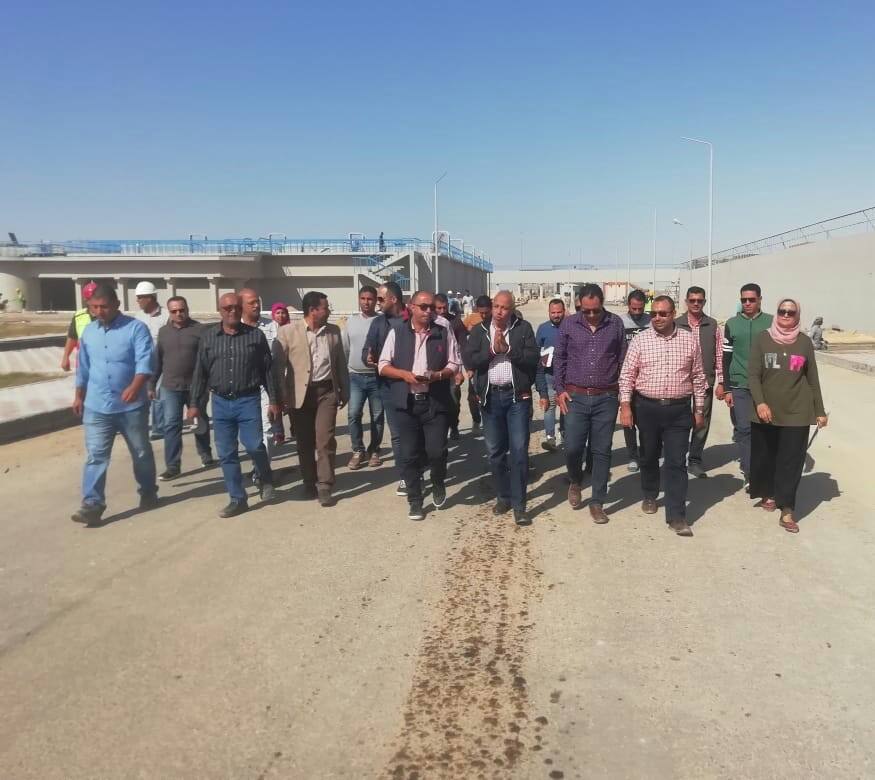 علاء عبدالعزيز يطالب بسرعة إنتهاء أعمال تنفيذ المرحلة الثانية من محطة تنقية مياه الشرب بالمنيا