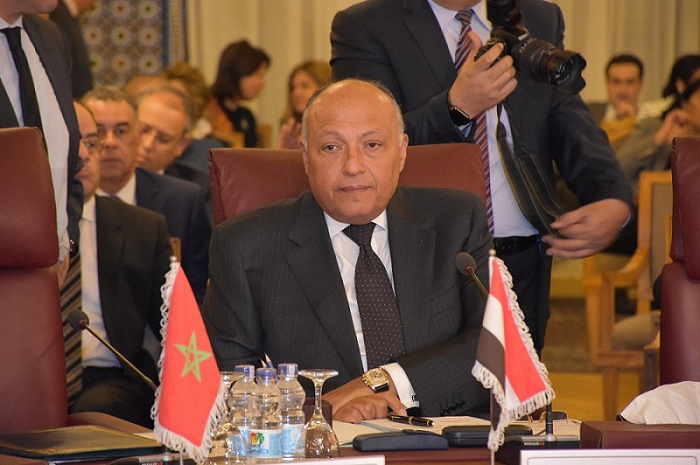 شكري: مصر ترفض كافة القرارات الأحادية والاستيطان يقوض فرص حل الدولتين