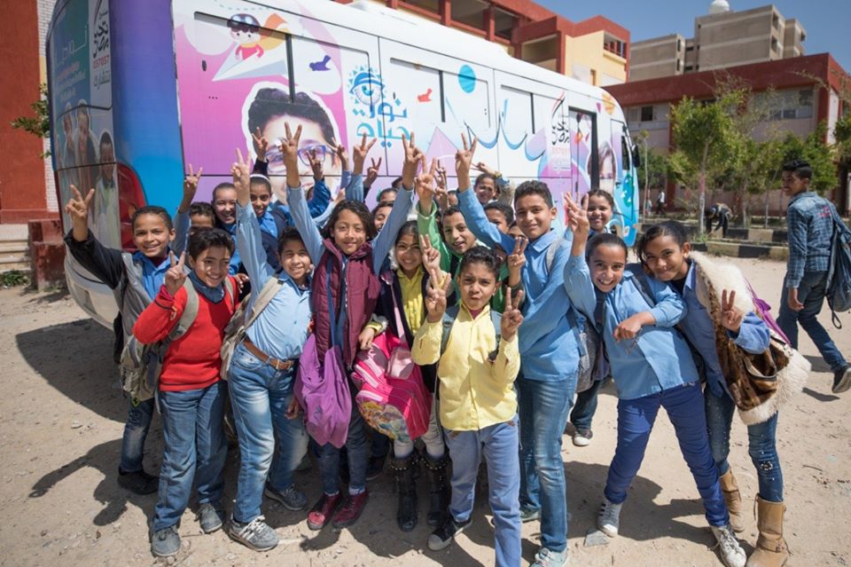 صندوق تحيا مصر: أجرينا الكشف الطبي على 450 ألف تلميذ ابتدائي ووفرنا 42 ألف نظارة طبية