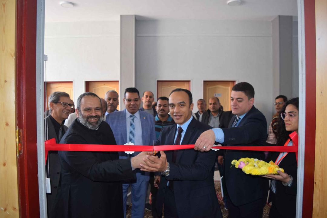 افتتاح مركز الخدمات والأنشطة بجمعية الجزويت بالمنيا 