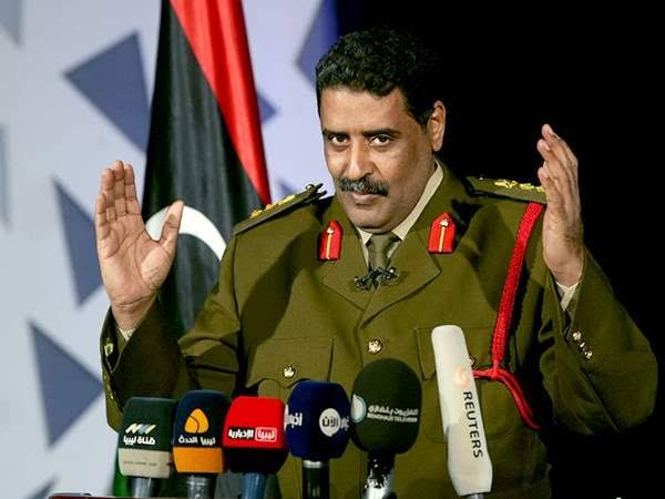 المتحدث باسم الجيش الليبي: رصدنا ٥ غارات لطائرات تابعة لقوات حكومة الوفاق استهدفت مواقع مدنية