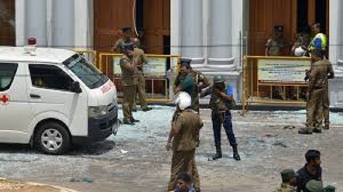 عقب الإعلان عن الجهة المنفذة، انفجار قنبلة قرب كنيسة بسريلانكا أثناء محاولة الشرطة تفكيكها