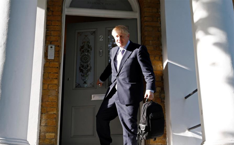 استدعاء الشرطة إلى منزل بوريس جونسون المرشح لرئاسة وزراء بريطانيا بسبب شجار 
