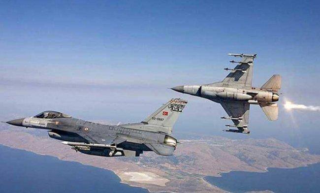 سلاح الجو التركي يدمر مواقع لحزب العمال الكردستاني شمالي العراق