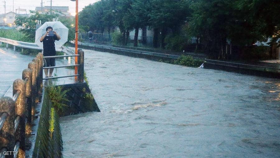 اليابان تصدر تحذيرا بسبب الأمطار في جزيرة كيوشو