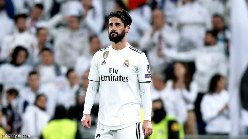 إيسكو ينضم لقائمة المصابين في ريال مدريد