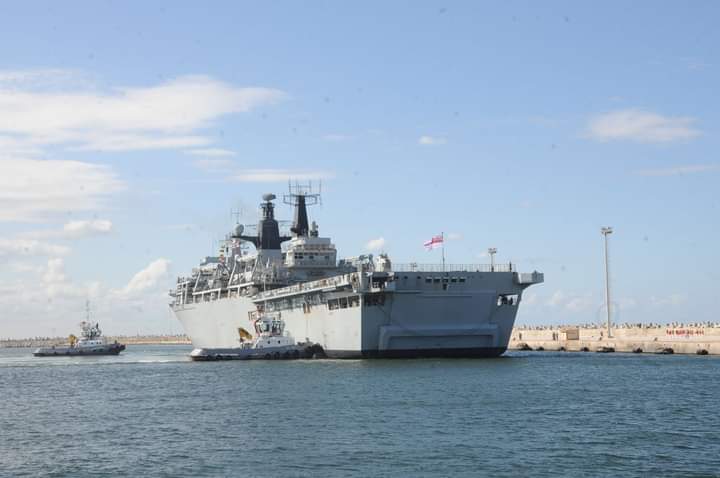 مصر وبريطانيا تنفذان عمليات برمائية مشتركة بمشاركة الميسترال في البحر الأبيض 