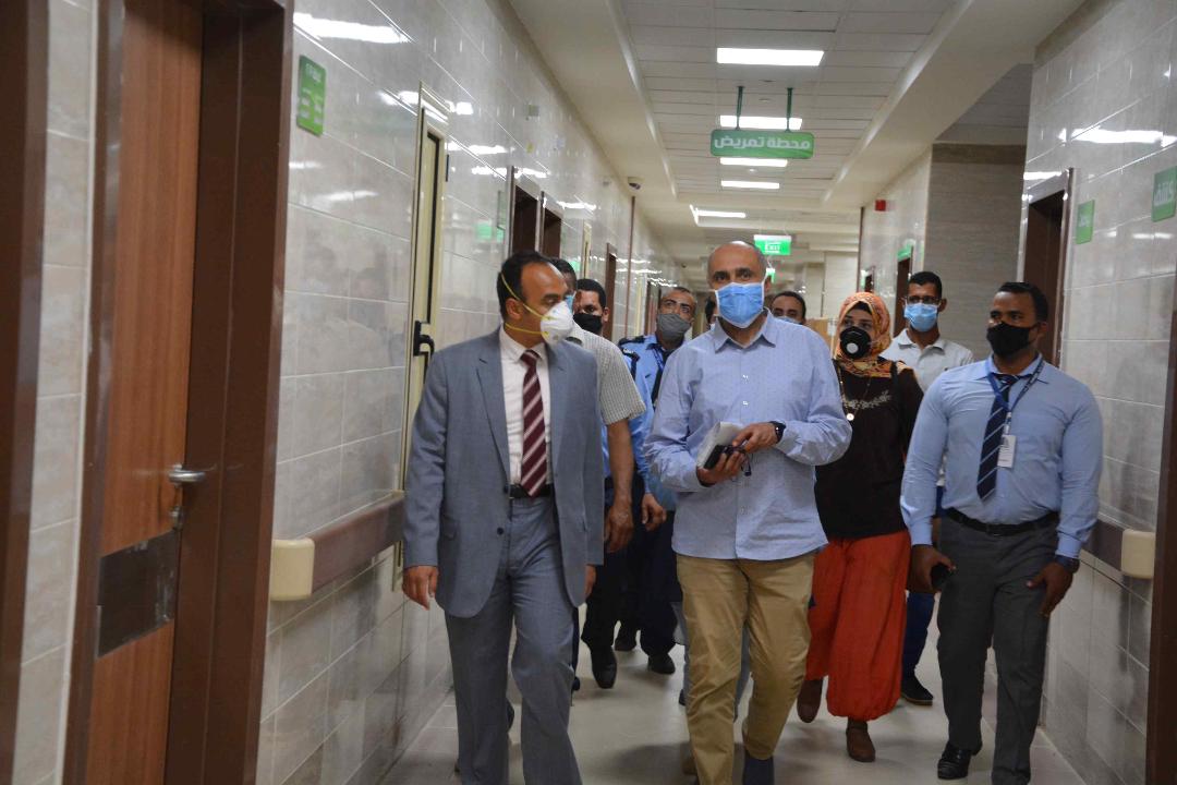 نائب محافظ المنيا يتفقد التجهيزات النهائية لمستشفى سمالوط النموذجي لافتتاحها قريبا 
