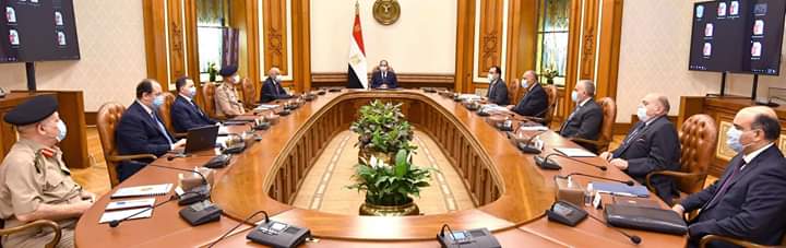 تفاصيل اجتماع مجلس الأمن القومي بشأن تطورات الأوضاع في ليبيا وملف سد النهضة