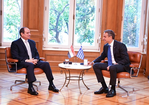 رئيس الوزراء اليوناني: مصر تستطيع القيام بدور محوري في موضوع الطاقة بأوروبا
