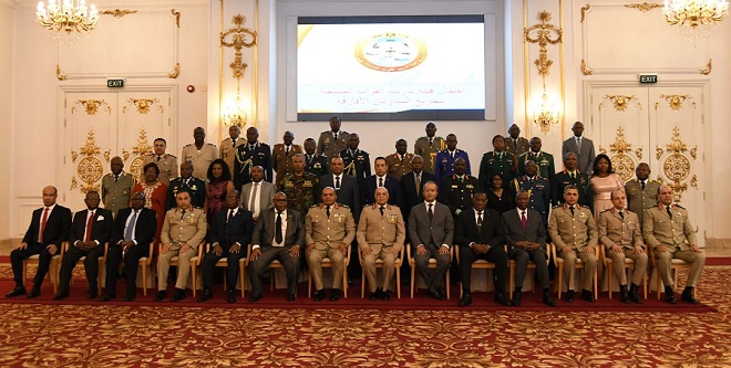 القوات المسلحة تحتفل بتخريج 3 دورات تدريبية للوافدين من 18 دولة أفريقية