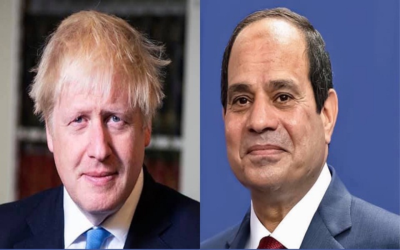 رئيس وزراء بريطانيا يؤكد دعم بلاده للجهود التنموية الطموحة والانجازات التي تقوم بها مصر تحت قيادة الرئيس