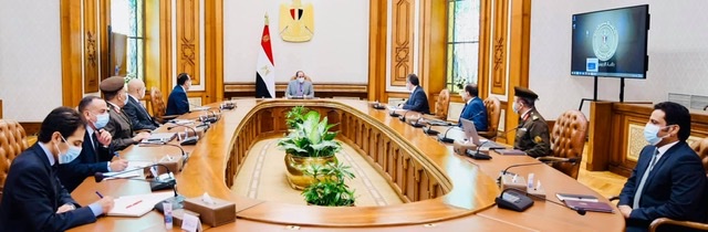 السيسي يوجه بتطبيق أحدث تقنيات فى تأمين المتحف المصري الكبير 
