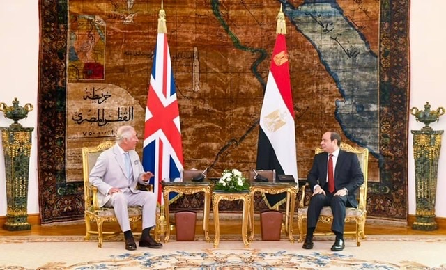 الرئيس السيسى يستقبل الأمير تشارلز.. ويؤكد: الزيارات الملكية البريطانية لمصر علامات بارزة
