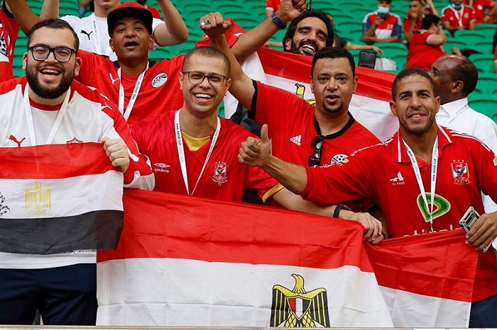 منتخب مصر يتقدم بالفوز علي لبنان بهدف بأقدام أفشة في بطولة كأس العرب  