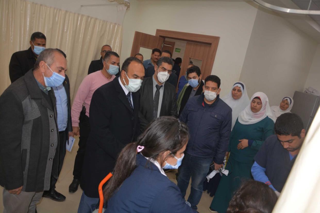 محافظ المنيا يكلف نائبه بمتابعة سير العمل بعدد من المستشفيات بمركزي سمالوط وملوي