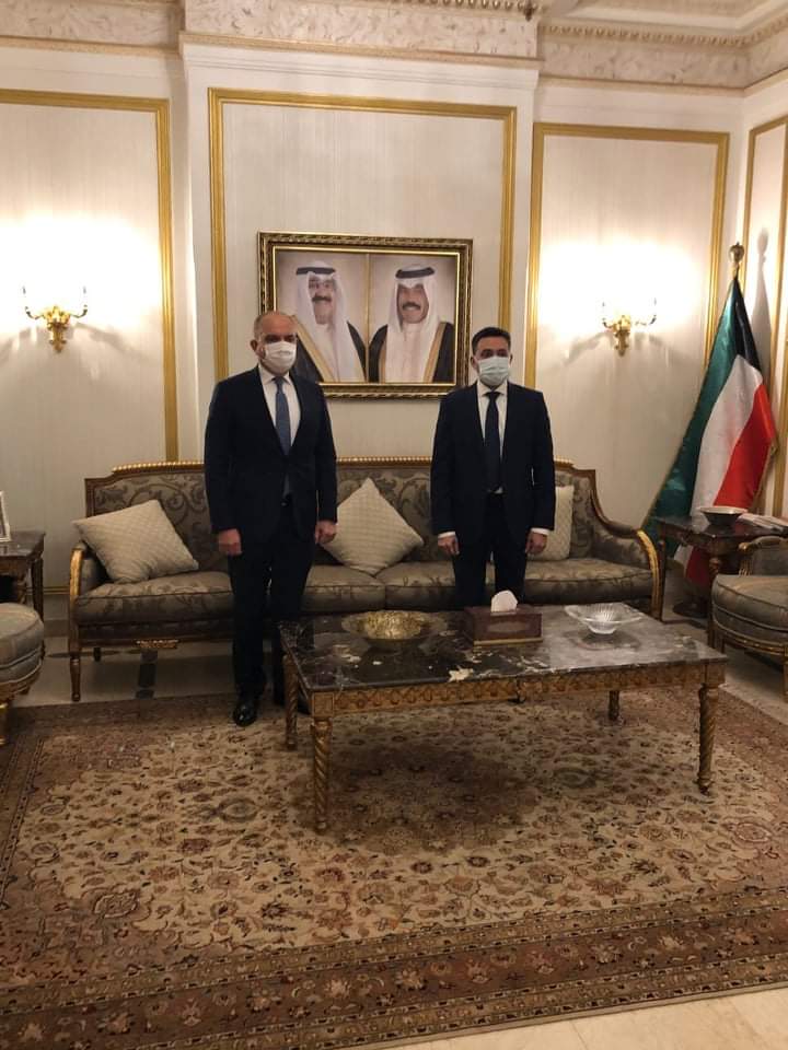 سفير الأردن يبحث مع نظيره الكويتي سبل تعزيز التعاون العربي المشترك