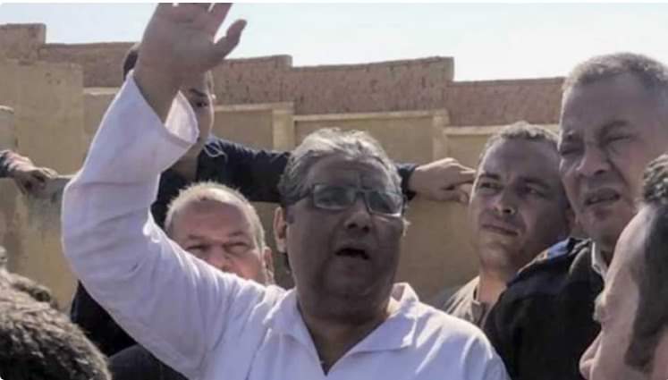 تنفيذ إخلاء سبيل محمود حسين صحفي الجزيرة من مركز أبو النمرس