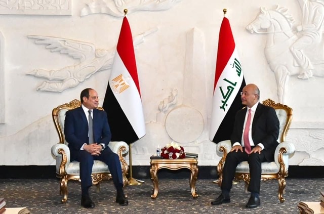 بدء أعمال القمة الثلاثية بين مصر والعراق والأردن