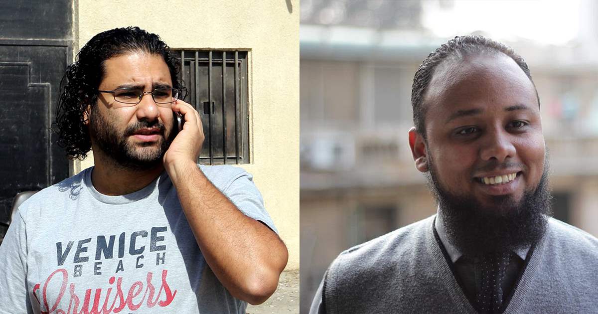 تجديد حبس علاء عبدالفتاح ومحمد الباقر 45 يوما احتياطيا

