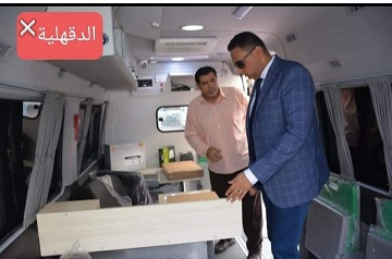 شعراوي: تسليم الدفعة الثالثة من سيارات المراكز التكنولوجية المتنقلة لـ14 محافظة 