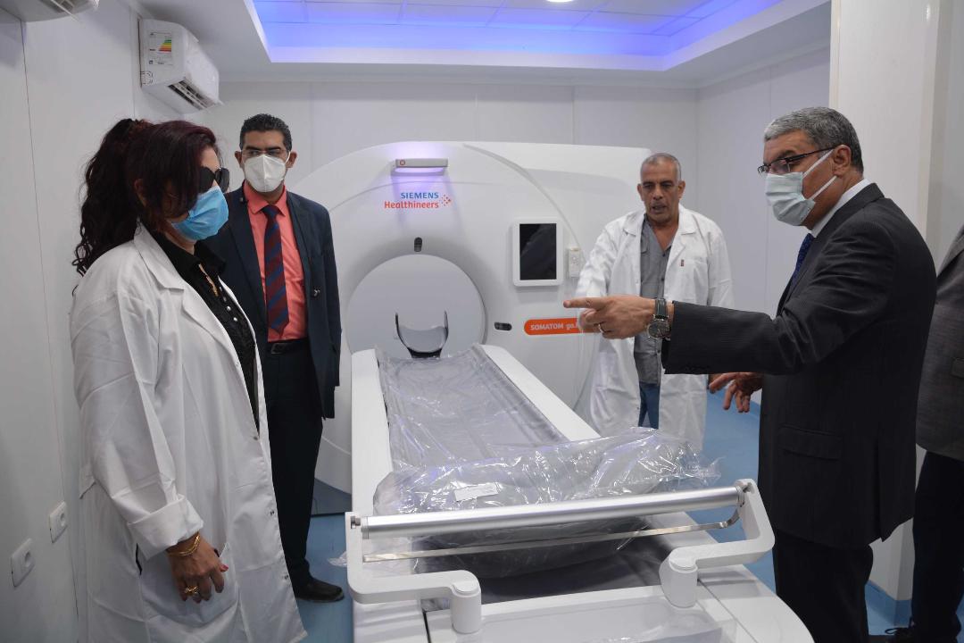 محافظ المنيا، يتابع جاهزية مستشفى الحميات والصدر لمواجهة الموجة الرابعة من 