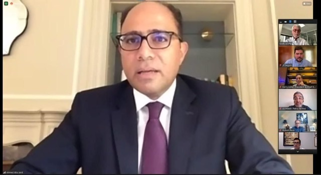 سفير مصر فى كندا يستعرض الفرص الاستثمارية فى مصر أمام مجلس الأعمال الكندى/ العربى