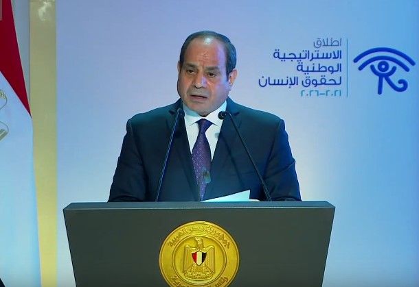 السيسى : مصر تبنت ولا تزال حرية الفكر والابداع والتعبير

