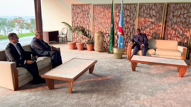 وزير الخارجية يلتقي رئيس جمهورية الكونغو الديمقراطية خلال زيارته إلى كينشاسا