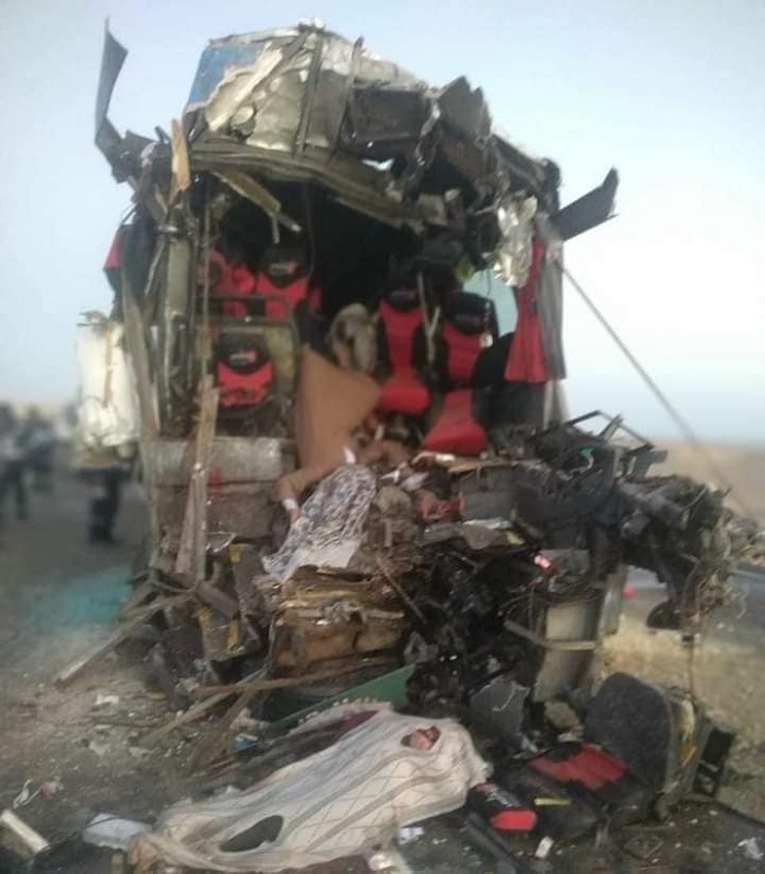 بالتفاصيل وأسماء المتوفين، 12 وفاة و30 إصابة بينهم حالات حرجة في حادث طريق الزعفرانة
