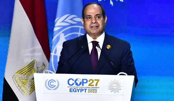نص كلمة الرئيس السيسي حول مبادرة تنسيق عمل المناخ في الشرق الأوسط وشرق المتوسط