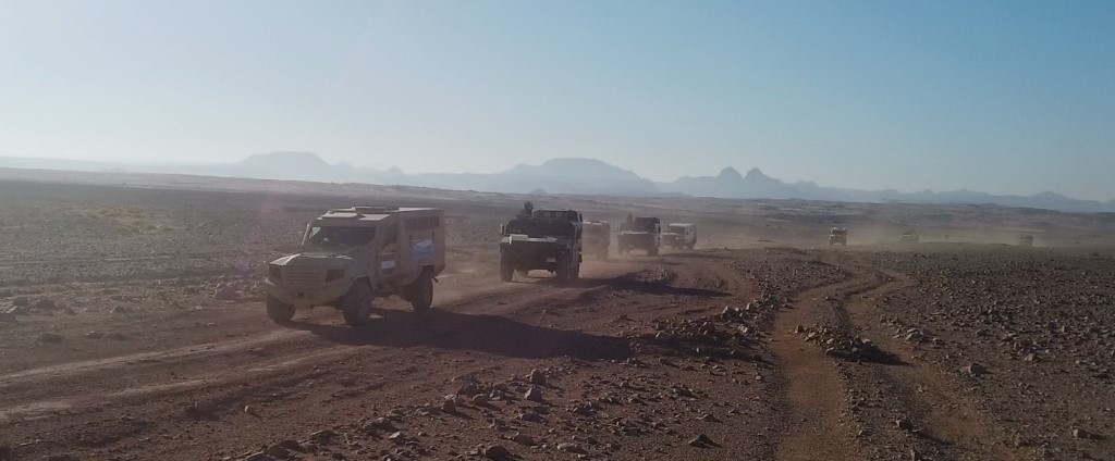 القوات المسلحة تشن حملة مكبرة للبحث والتفتيش على الزراعات المخدرة في سيناء بالتعاون الداخلية