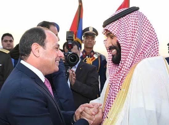 في اتصال هاتفي مع ولي العهد السعودي.. الرئيس السيسي يطمئن على صحة الملك سلمان 
