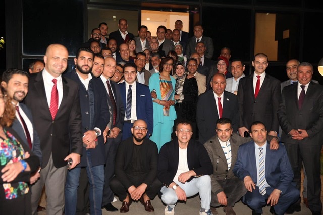 القنصلية العامة في ميلانو تقيم حفل إفطار لأعضاء الجالية المصرية