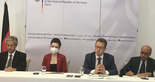 سفير ألمانيا بالقاهرة : سنساهم بقوة فى تمويل صندوق المناخ الأخضر الدولي لتحقيق 100 مليار دولار