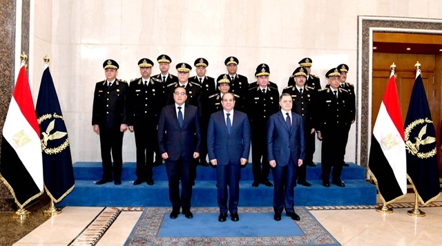بالصور.. الرئيس السيسي خلال احتفال عيد الشرطة الـ71 : صامدون في مواجهة التحديات الاقتصادية الصعبة