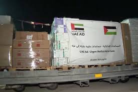 الإمارات ترسل مساعدات طبية إلى قطاع غزة
