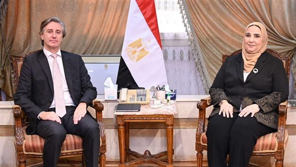 وزيرة التضامن تستقبل ممثل الأمم المتحدة في مصر لمناقشة المساعدات الإغاثية المقدمة لقطاع غزة

