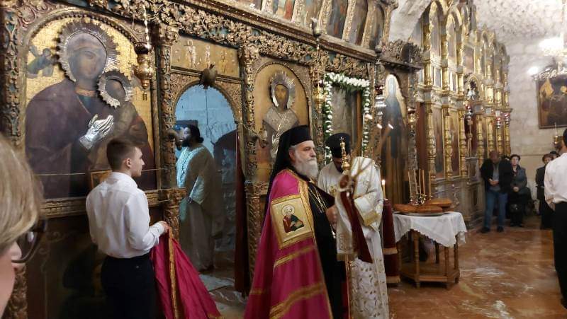 البطريركية الأورشليمية بالقدس تحتفل بعيد رؤساء الملائكة
