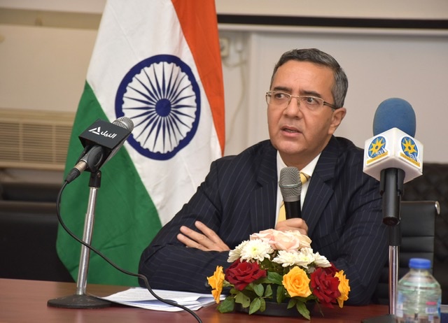 سفير الهند بالقاهرة: دعم القضية الفلسطينية جزء أساسي من سياستنا الخارجية