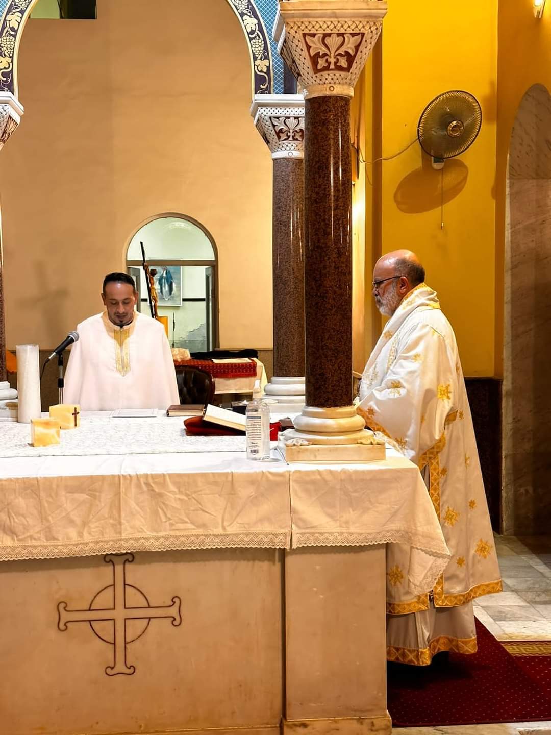 النائب البطريركي العام للروم الكاثوليك يترأس القداس الإلهي بكاتدرائية سيدة النياح بالإسكندرية 