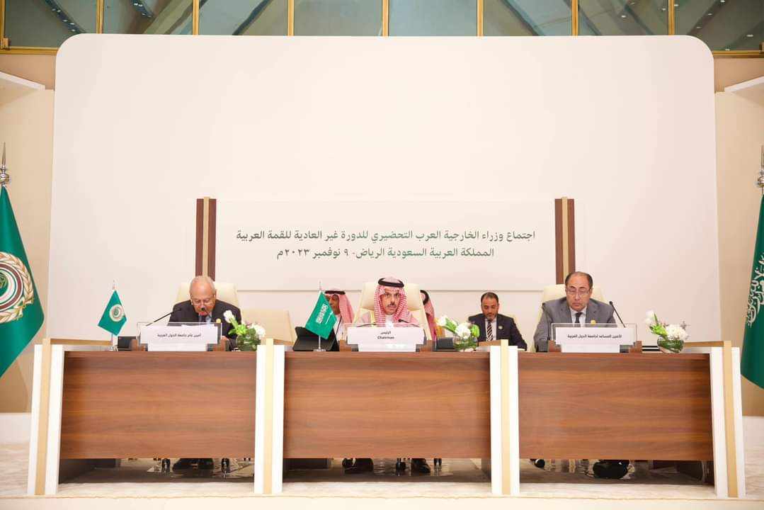 وزراء الخارجية العرب يقرون مشروع القرار الختامي لقمة الرياض بشأن فلسطين