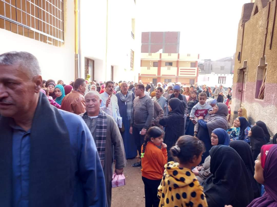 انتظام سير العملية الانتخابية عقب فتح جميع اللجان بمحافظة المنيا