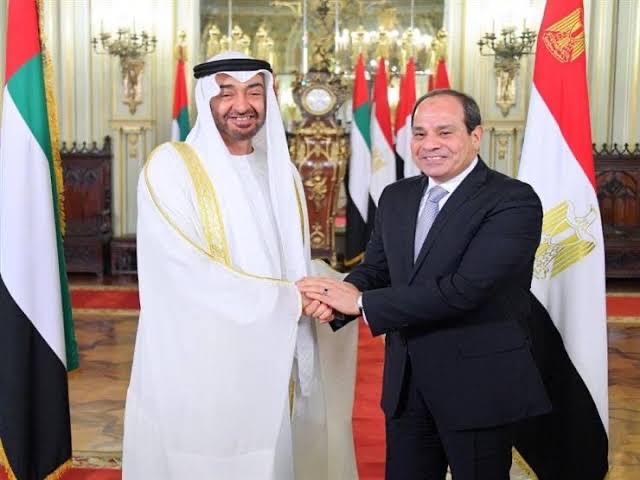 رئيس الإمارات مهنئًا الرئيس السيسي : علاقاتنا بمصر تاريخية سنعمل على تعزيزها