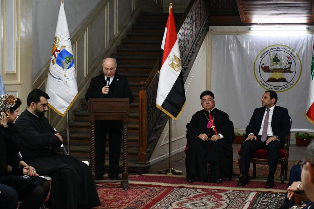 افتتاح «المركز الثقافي اللبناني الماروني» بحضور قنصل عام لبنان بالإسكندرية