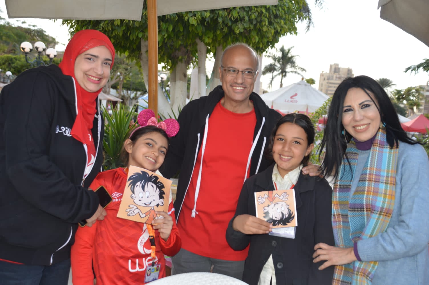 مجلة علاء الدين تنظم مهرجان فني لأصدقائها بالنادي الأهلي