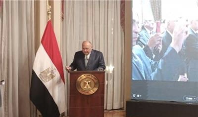 كلمة وزير الخارجية خلال الاحتفال بيوم الدبلوماسية المصرية 