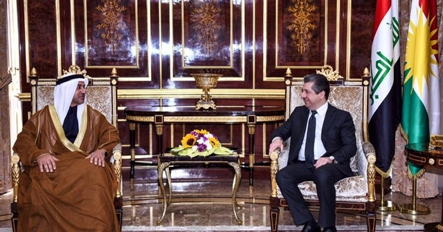 رئيس حكومة كردستان يناقش تعزيز التعاون مع دولة الإمارات