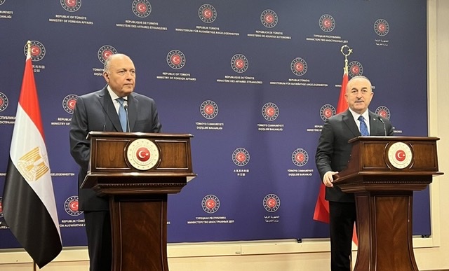 وزير الخارجية : هناك إرادة سياسية قوية لتفعيل العلاقات المصرية التركية